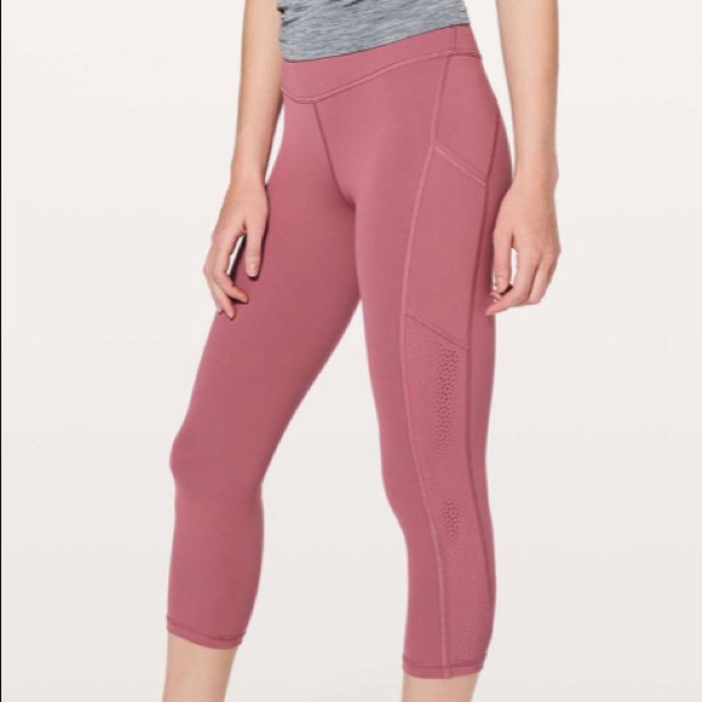 Lululemon Ready To Race Crop *21"
